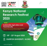 Kenya National Research Festival 2025 Call for Poster Presentation